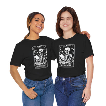 The Reader Tarot Unisex Jersey Short Sleeve Tee