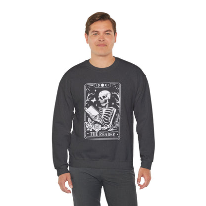 The Reader Tarot Unisex Heavy Blend™ Crewneck Sweatshirt