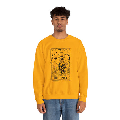 The Reader Tarot Unisex Heavy Blend™ Crewneck Sweatshirt