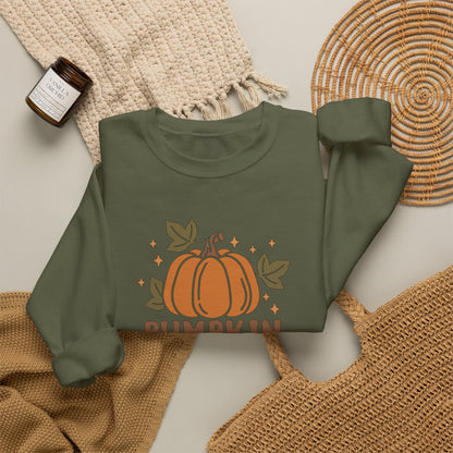 Pumpkin Spice Vibes Unisex Heavy Blend™ Crewneck Sweatshirt