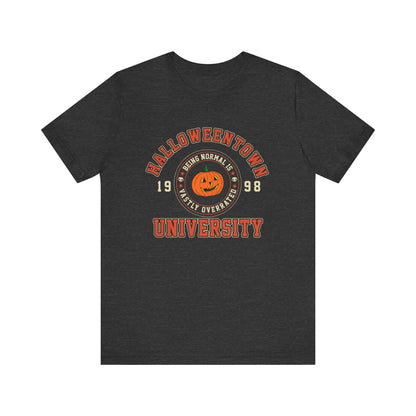 Halloween Town University Unisex Jersey Short Sleeve Tee