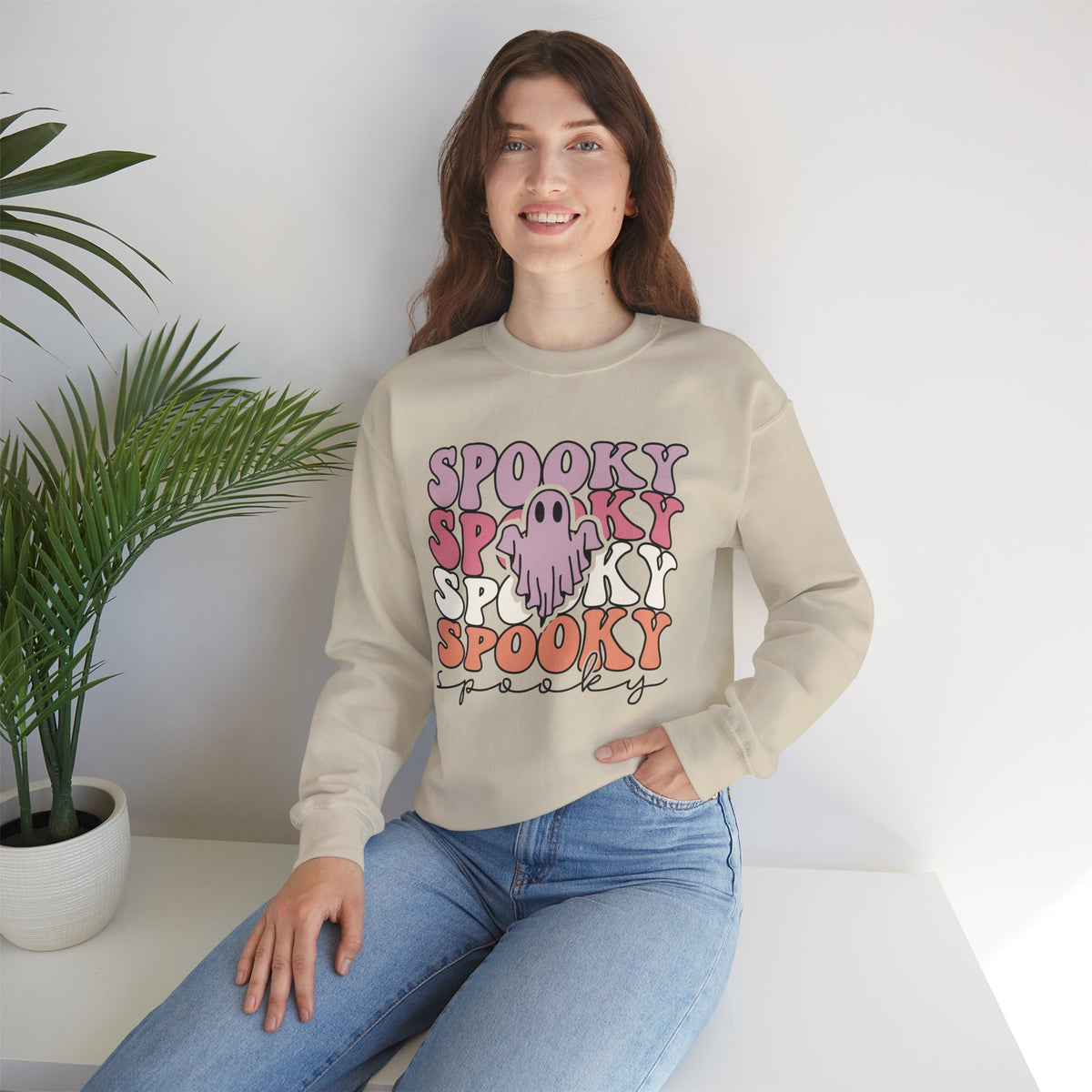 Spooky Spooky Unisex Heavy Blend™ Crewneck Sweatshirt