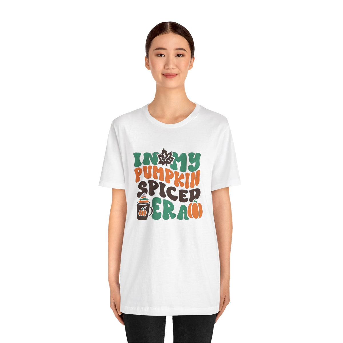 In My Pumpkin Spiced Era Unisex Jersey Short Sleeve Tee