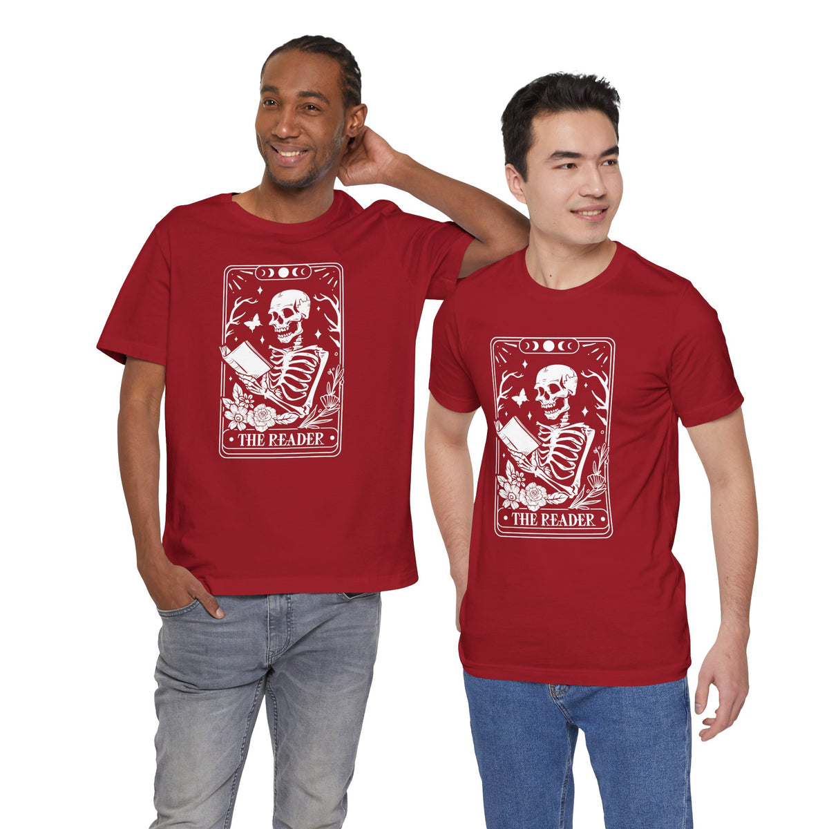 The Reader Tarot Unisex Jersey Short Sleeve Tee
