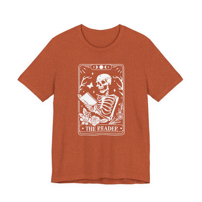 The Reader Tarot Unisex Jersey Short Sleeve Tee