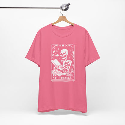 The Reader Tarot Unisex Jersey Short Sleeve Tee