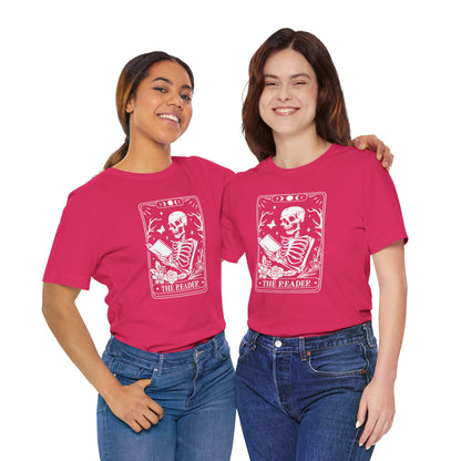The Reader Tarot Unisex Jersey Short Sleeve Tee
