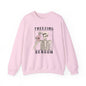 Freezing Season Skeleton Unisex Heavy Blend™ Crewneck Sweatshirt