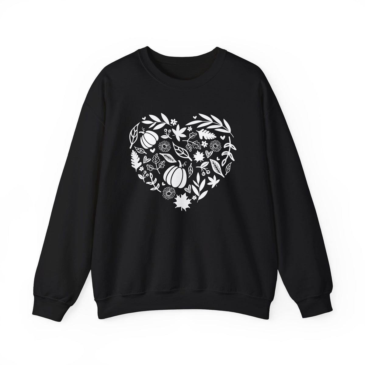 Fall Heart Unisex Heavy Blend™ Crewneck Sweatshirt