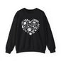 Fall Heart Unisex Heavy Blend™ Crewneck Sweatshirt