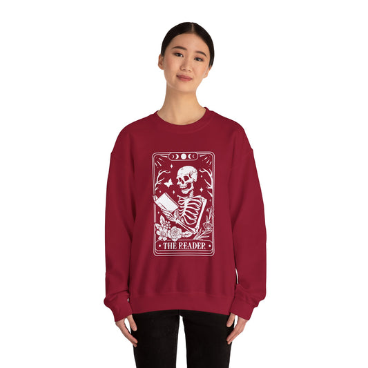 The Reader Tarot Unisex Heavy Blend™ Crewneck Sweatshirt
