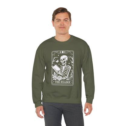The Reader Tarot Unisex Heavy Blend™ Crewneck Sweatshirt