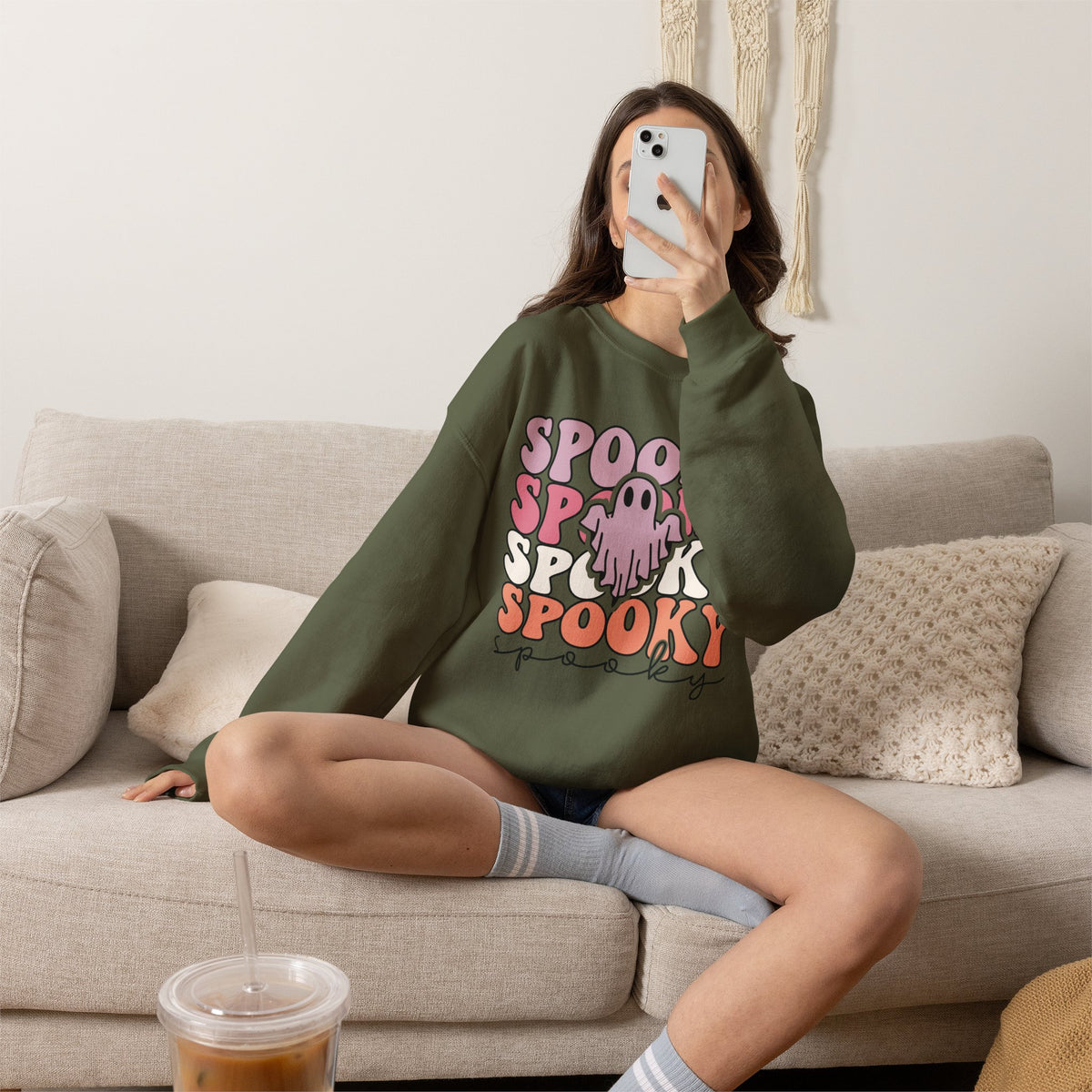 Spooky Spooky Unisex Heavy Blend™ Crewneck Sweatshirt