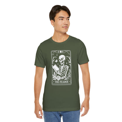 The Reader Tarot Unisex Jersey Short Sleeve Tee