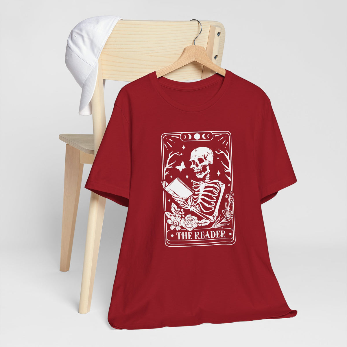 The Reader Tarot Unisex Jersey Short Sleeve Tee