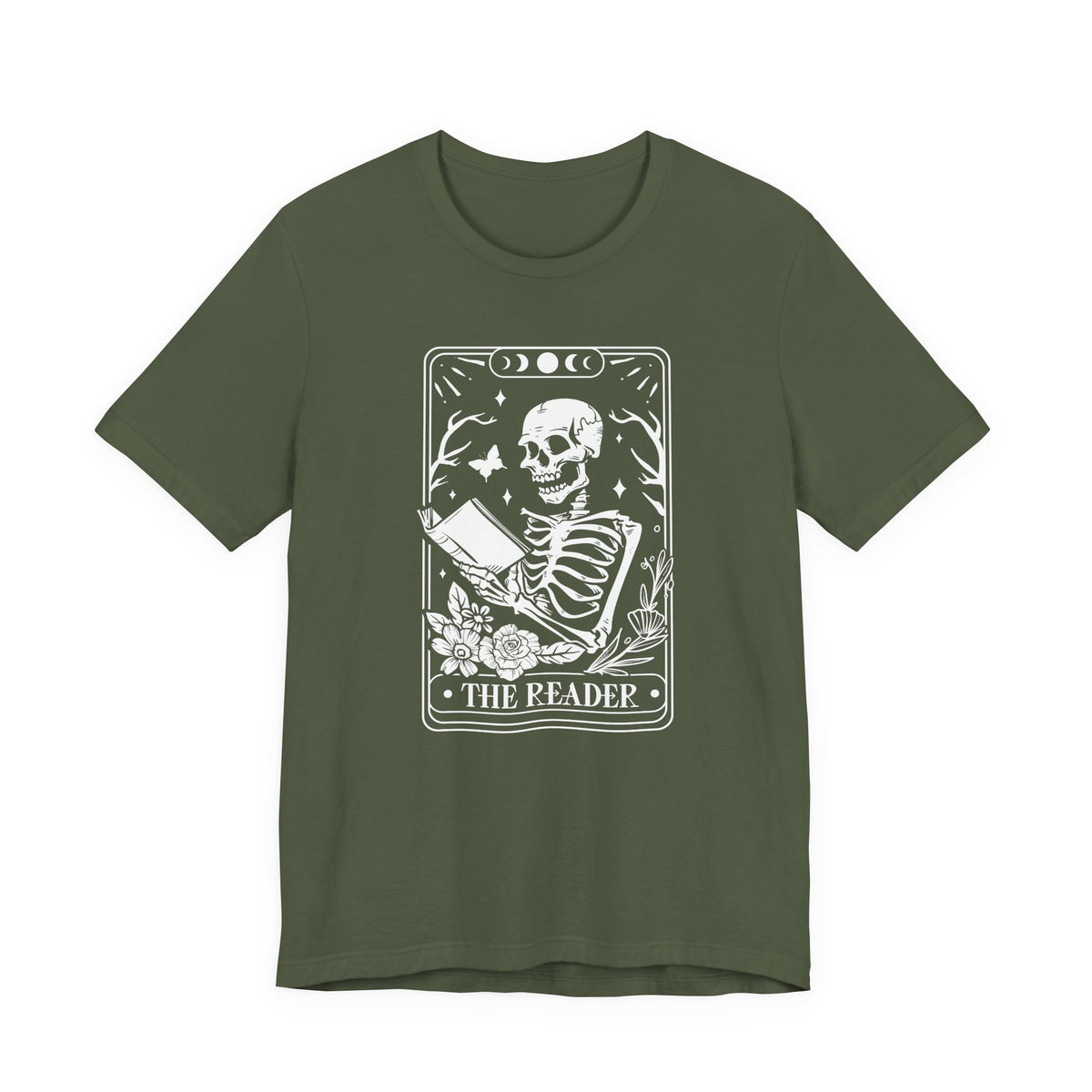 The Reader Tarot Unisex Jersey Short Sleeve Tee