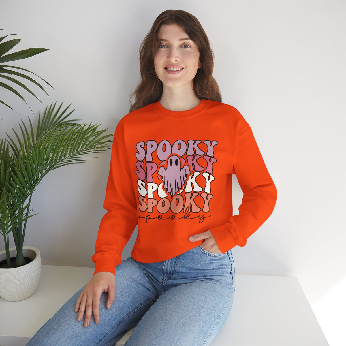 Spooky Spooky Unisex Heavy Blend™ Crewneck Sweatshirt