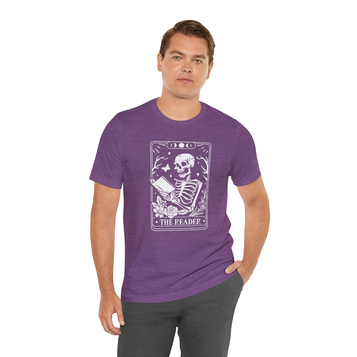 The Reader Tarot Unisex Jersey Short Sleeve Tee