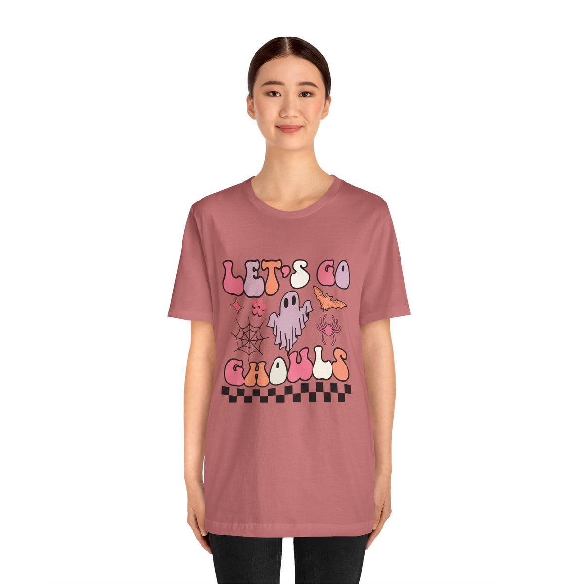 Let's Go Ghouls Unisex Jersey Short Sleeve Tee