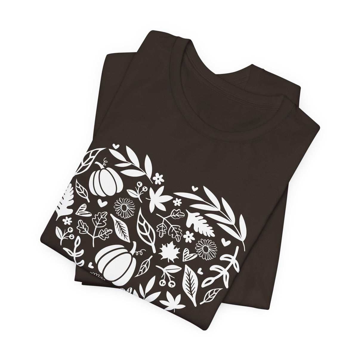 Fall Heart Unisex Jersey Short Sleeve Tee