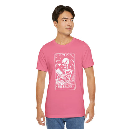 The Reader Tarot Unisex Jersey Short Sleeve Tee