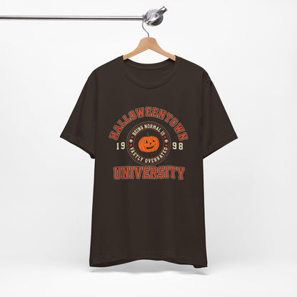 Halloween Town University Unisex Jersey Short Sleeve Tee