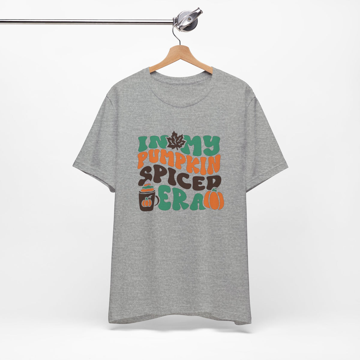 In My Pumpkin Spiced Era Unisex Jersey Short Sleeve Tee
