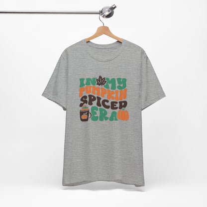 In My Pumpkin Spiced Era Unisex Jersey Short Sleeve Tee