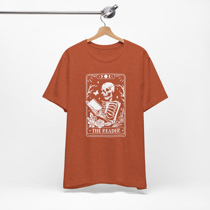 The Reader Tarot Unisex Jersey Short Sleeve Tee