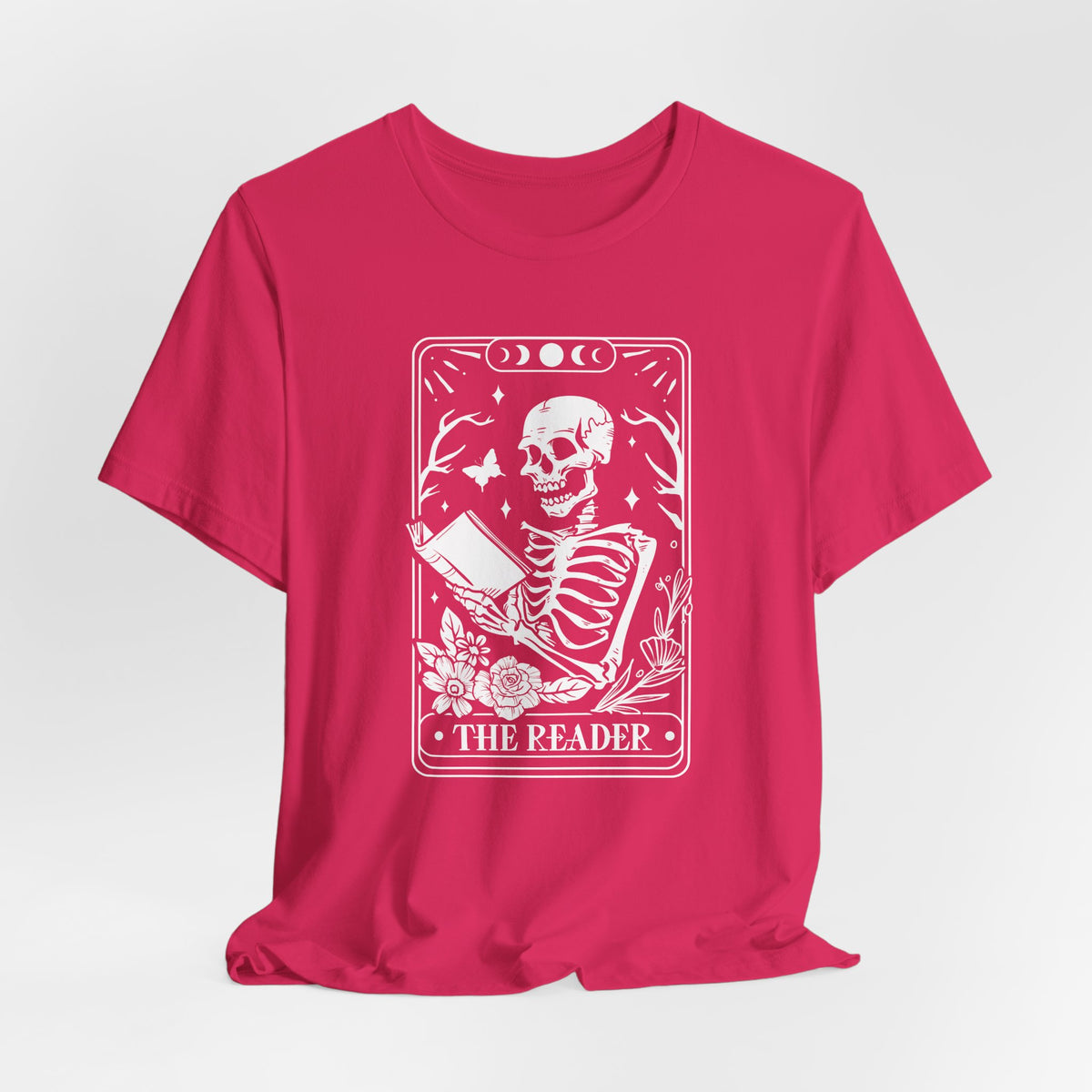 The Reader Tarot Unisex Jersey Short Sleeve Tee