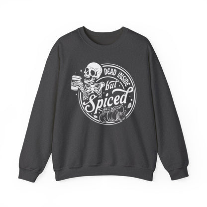 Dead Inside but Spiced Unisex Heavy Blend™ Crewneck Sweatshirt