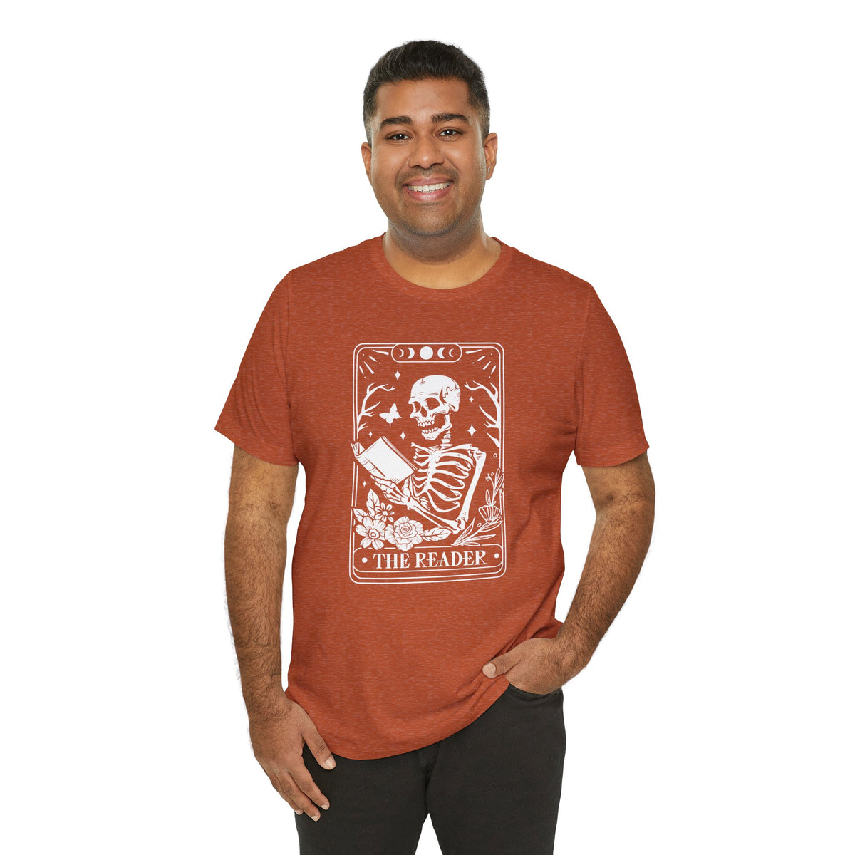The Reader Tarot Unisex Jersey Short Sleeve Tee