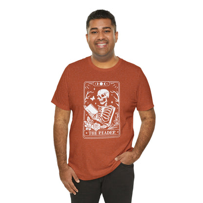 The Reader Tarot Unisex Jersey Short Sleeve Tee