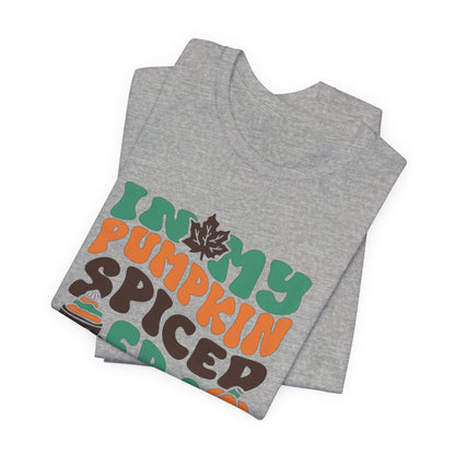 In My Pumpkin Spiced Era Unisex Jersey Short Sleeve Tee