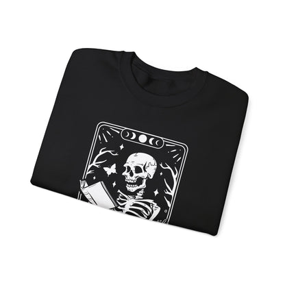 The Reader Tarot Unisex Heavy Blend™ Crewneck Sweatshirt
