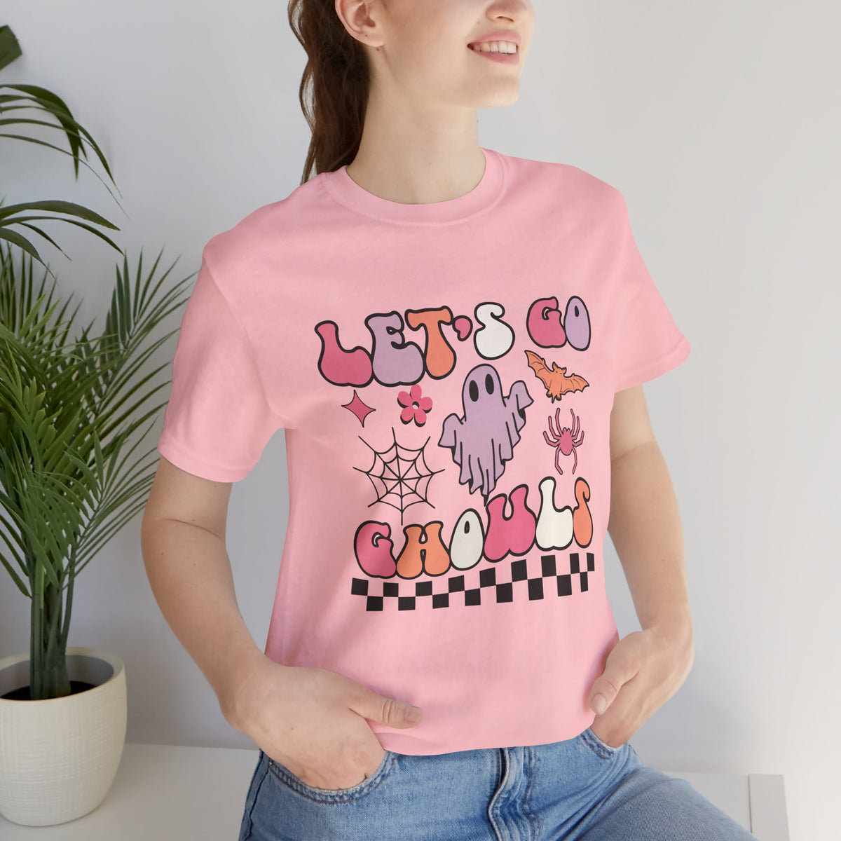 Let's Go Ghouls Unisex Jersey Short Sleeve Tee