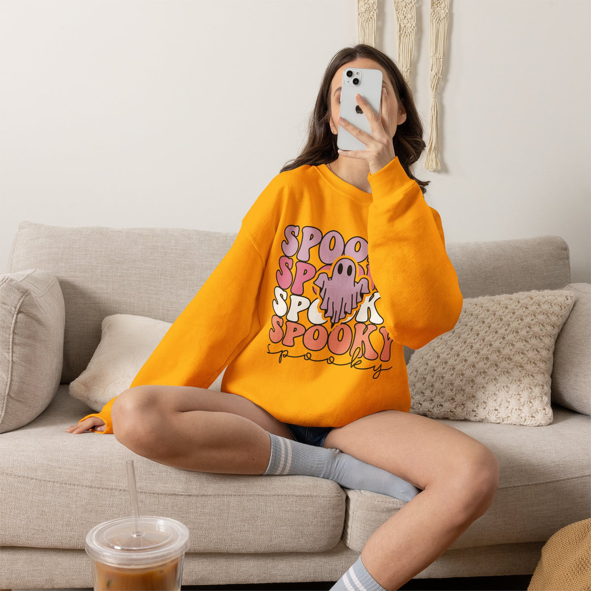 Spooky Spooky Unisex Heavy Blend™ Crewneck Sweatshirt