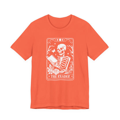 The Reader Tarot Unisex Jersey Short Sleeve Tee