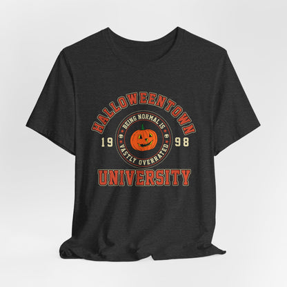 Halloween Town University Unisex Jersey Short Sleeve Tee