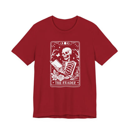 The Reader Tarot Unisex Jersey Short Sleeve Tee