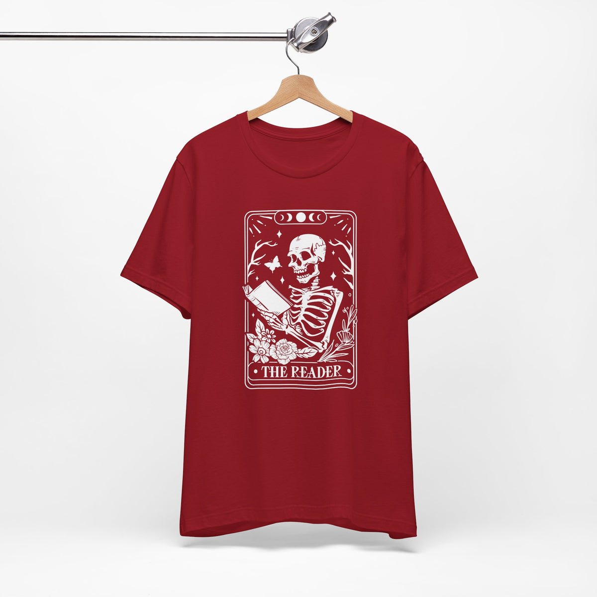 The Reader Tarot Unisex Jersey Short Sleeve Tee