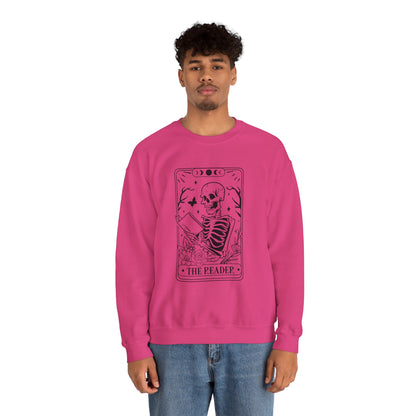 The Reader Tarot Unisex Heavy Blend™ Crewneck Sweatshirt