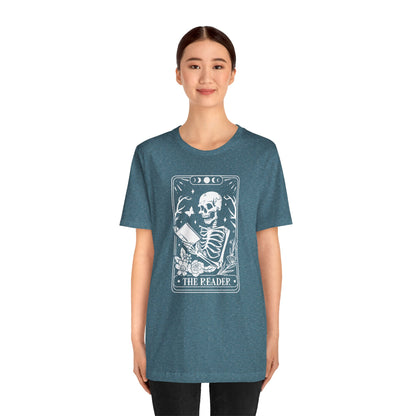 The Reader Tarot Unisex Jersey Short Sleeve Tee
