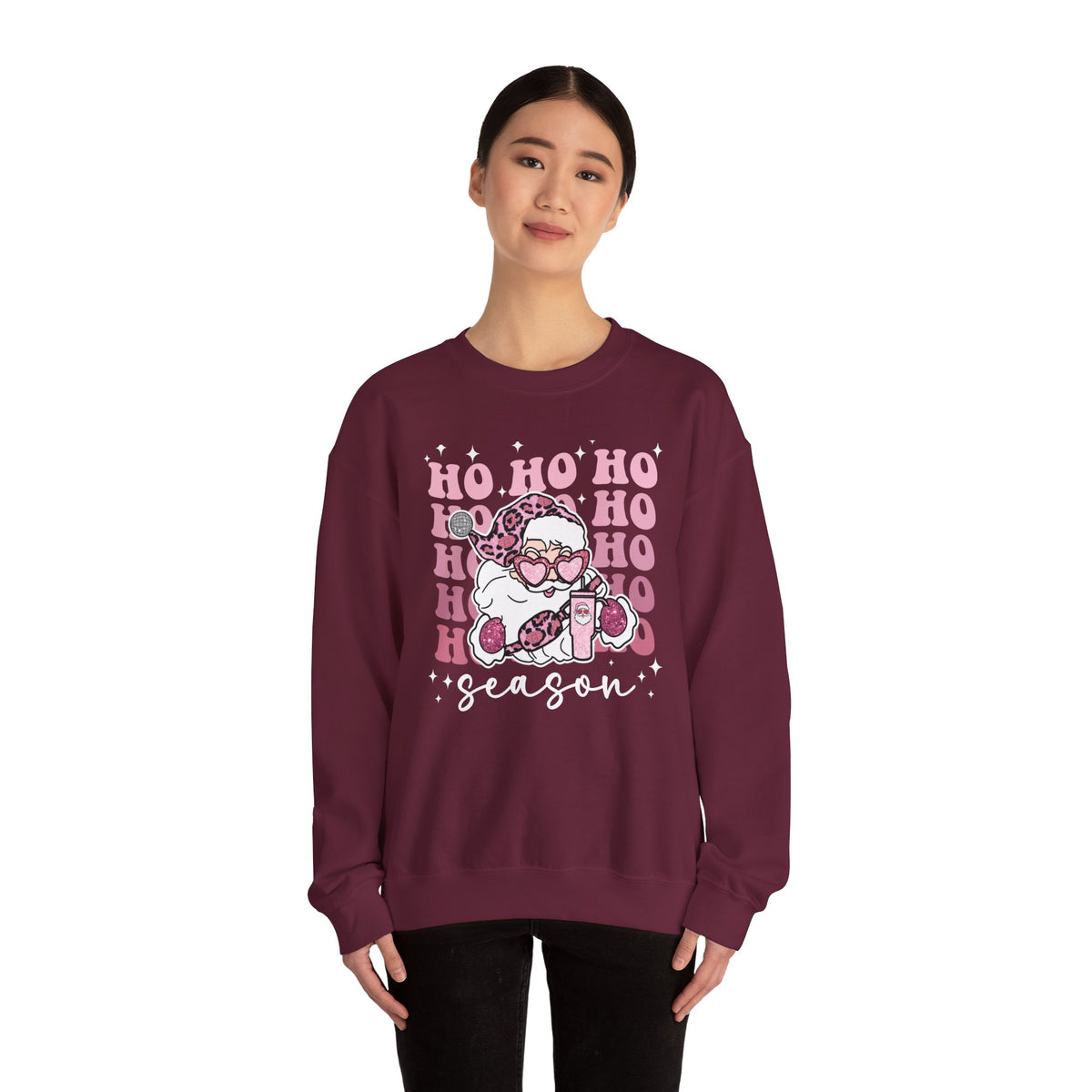 Ho Ho Ho Season Unisex Heavy Blend™ Crewneck Sweatshirt
