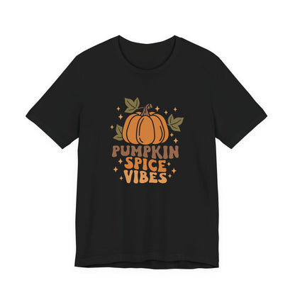 Pumpkin Spice Vibes Unisex Jersey Short Sleeve Tee