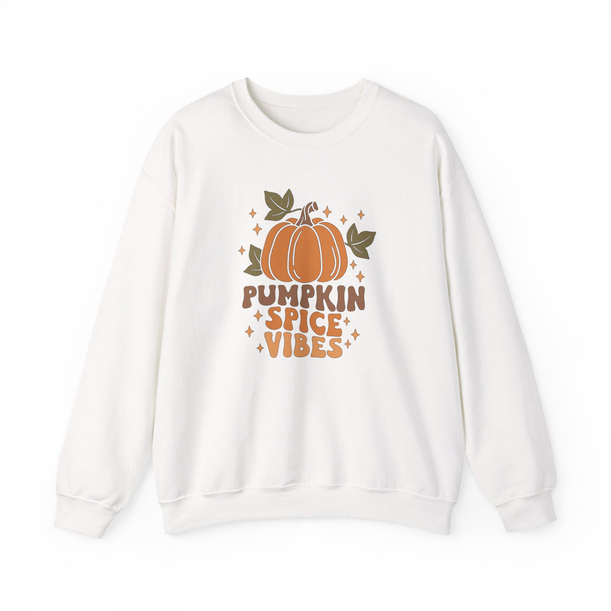 Pumpkin Spice Vibes Unisex Heavy Blend™ Crewneck Sweatshirt