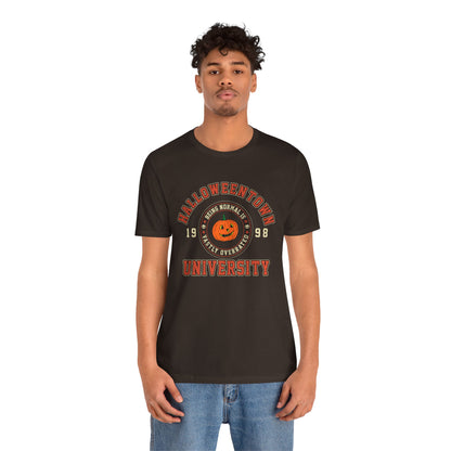 Halloween Town University Unisex Jersey Short Sleeve Tee