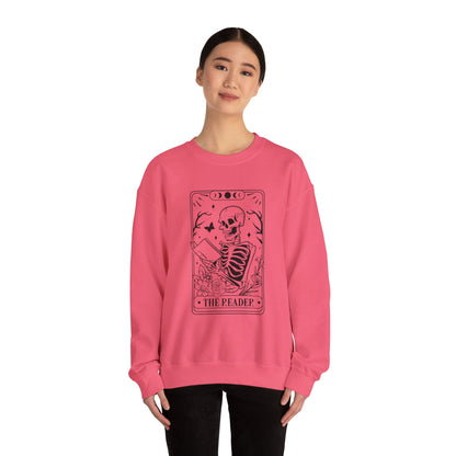 The Reader Tarot Unisex Heavy Blend™ Crewneck Sweatshirt