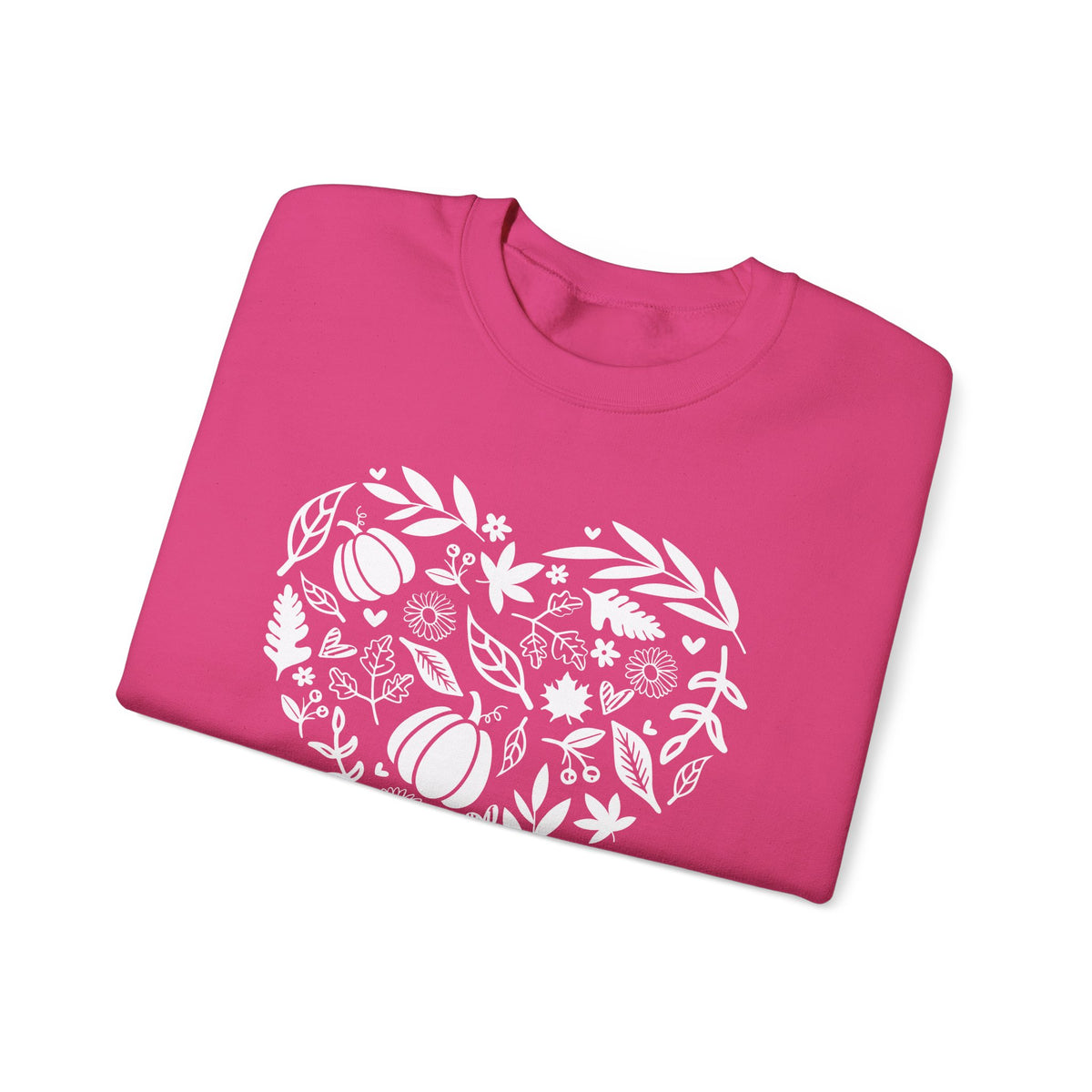 Fall Heart Unisex Heavy Blend™ Crewneck Sweatshirt