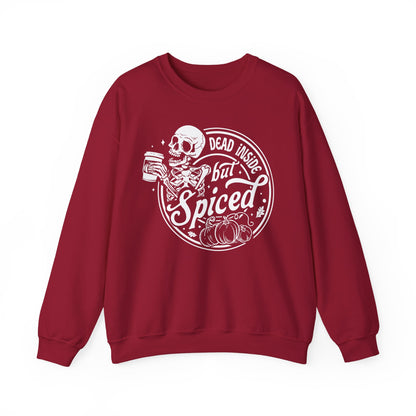 Dead Inside but Spiced Unisex Heavy Blend™ Crewneck Sweatshirt